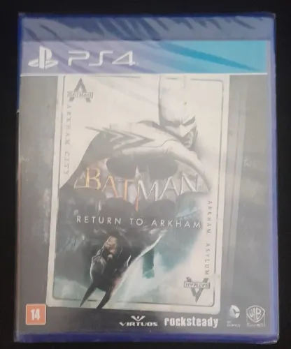 Batman Return to Arkham 2 discos Ps4 Novo Lacrado