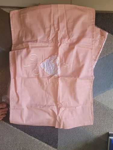 Colcha Box de cama bordada