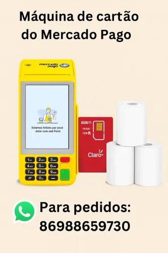 Máquina de cartão do mercado pago POINT pro 3