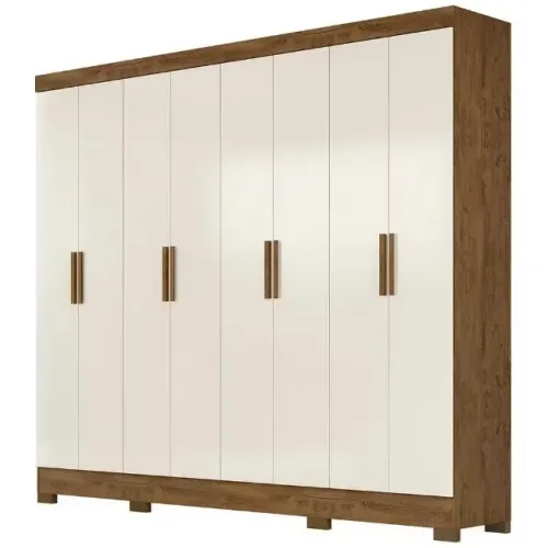 Guarda-Roupa Casal com 8 Portas e 4 Gavetas (FAZEMOS ENTREGAS DF E ENTORNO )