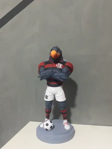 Figure em resina - mascote de clube (FL4M3NG0)