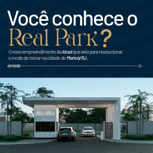 Condomínio Real Park Maricá - Localização privilegiada a 500 metros da rodovia !