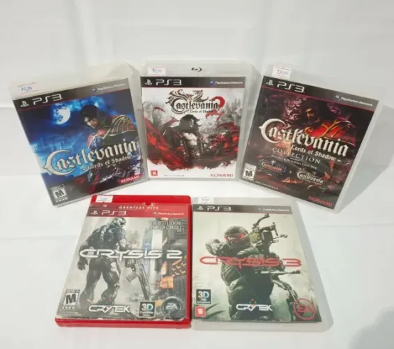 Castlevania e Crysis PS3