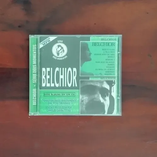 CD raro 2 em 1 Belchior1974/1979 Era uma Vez um Homem e Seu Tempo 