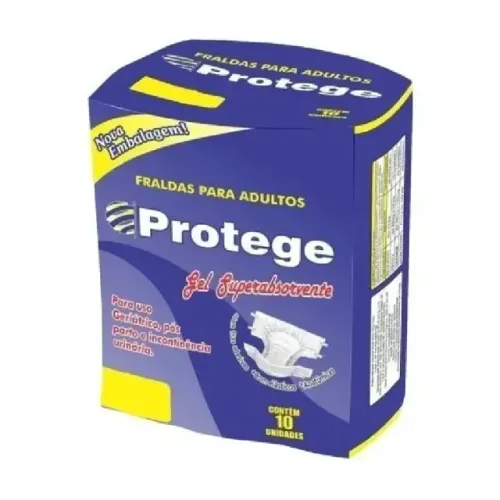 Fralda Geriátrica Protege G com 10un
