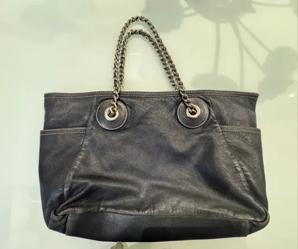 Bolsa de couro Daslu