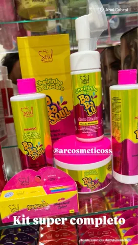 Kit Completo Cheirinho de Chiclete Ba Ba Soul