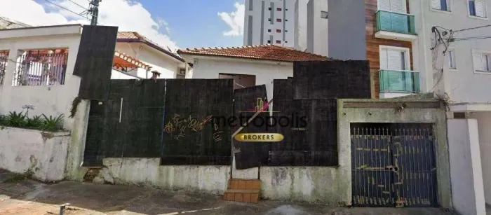 Terreno à venda, 301 m² por R$ 700.000,00 - Vila Francisco Matarazzo - Santo André/SP