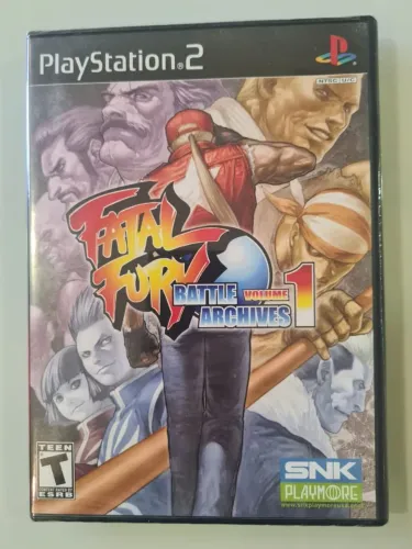 Fatal Fury Battle Archives Volume 1 - PS2 - NOVO! LACRADO! PLAYSTATION 2