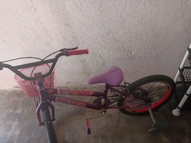 Bicicleta infantil menina 