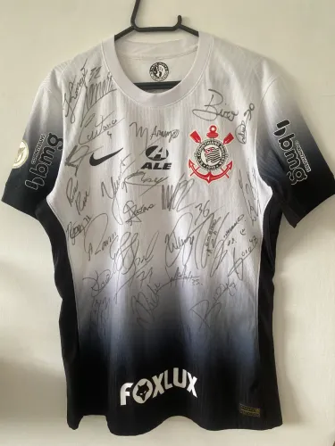 Camisa Corinthians Autografada Elenco 24-25