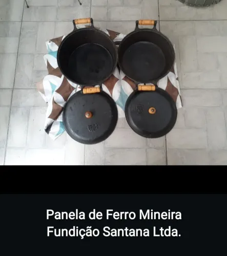 Panela de Ferro Mineira Fundição Santana