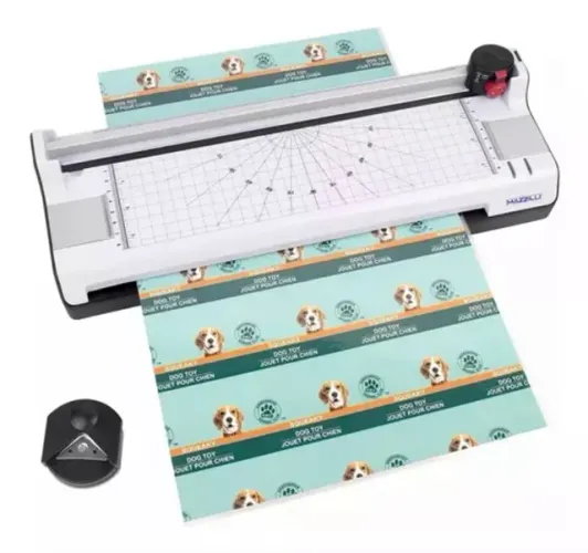 Plastificadora Refiladora Documentos A4 - 5 Funções Em 1