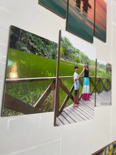 Mosaico quadro loja Fanático