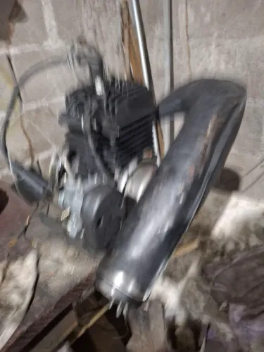 Motor de Mobilete com CDI, Escap e Carburador Funcionando. 