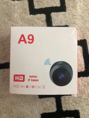 Câmera Espiã Visão Noturna Wi-fi com Gravador de Voz