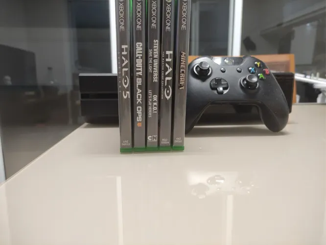 Xbox one fat com jogos