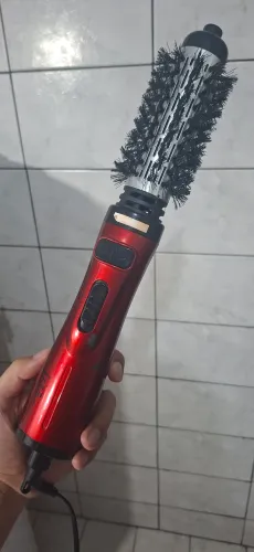 Escova Rotativa Lizz 3 em 1 (Seca, Alisa e Modela) 220V - Seminova!