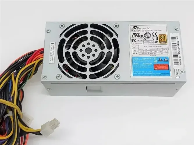 Fonte Atx Slim Seasonic Ss-300tfx, Ss-300tgw Active Pfc 300w - Usado e Funcionando