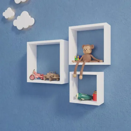 Nichos para quarto de bebê 