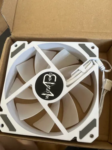 4 Fans WOVIBO WB-JY ARGB 5v 3 pin (leia a descrição)