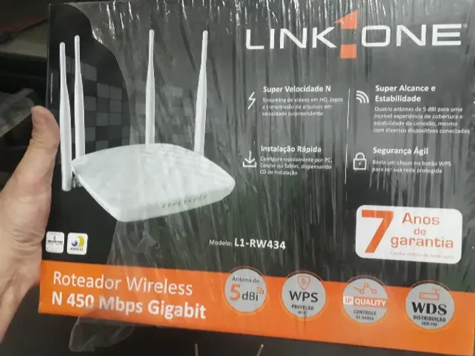 Roteador 4 antenas SEMINOVO