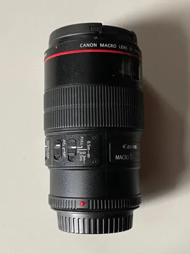 Lente Canon Ef 100mm F2.8 L Macro Is Usm C/ Caixa