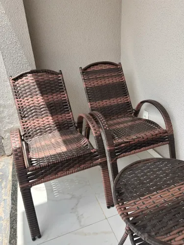 Conjunto para Varanda - Fibra Sintética 