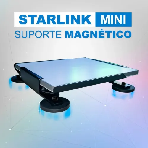 Suporte Magnético para Antena Starlink Mini