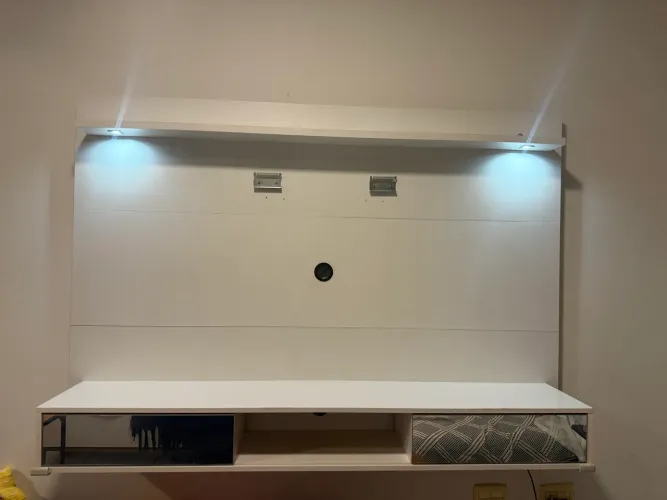Painel de TV com luz de led