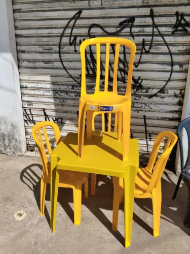 Conjunto de mesa 4 lugares