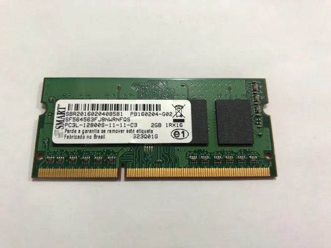 Memória RAM Smart 2GB DDR3L PC3L-12800S