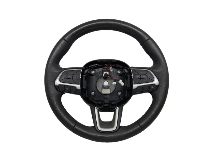 Volante Com Controle De Som Jeep Compass 2019 Preto
