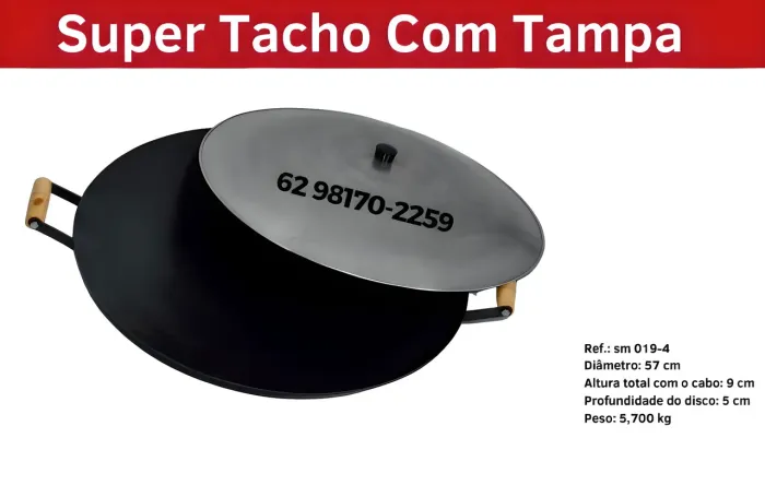 Disco de Arado original pesado com Tampa 
