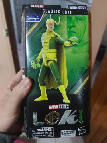 Action Figure Classic Loki Marvel Studios - Original sem peça baf