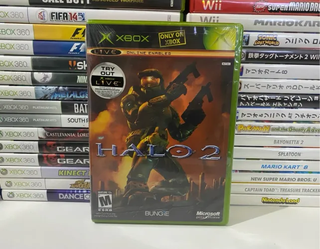 Halo 2 Original Lacrado para Xbox Clássico *Raridade* 