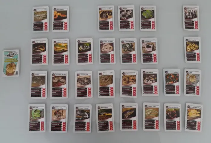 Cartas Super Trunfo Cobras e Serprentes Grow