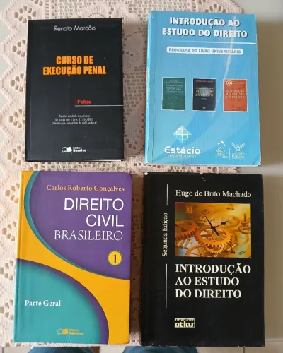 Kit livros Direito