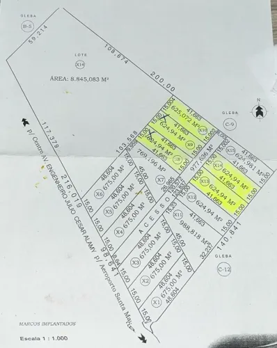 Vendo Saída Três Lagoas próximo a Lagoa Rica 625 m² - entrada 9.900+parcelas