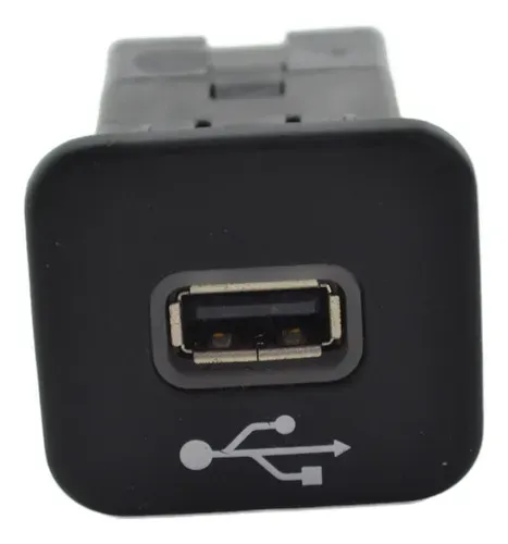 Entrada Conector Usb Console Jeep Renegade 2015 A 2021 Orig Preto