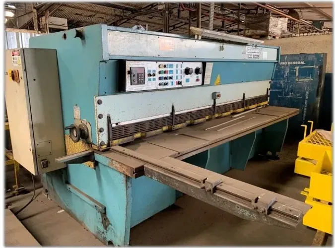 Guilhotina CN Hidráulica Gasparini 1/4 x 3000 mm