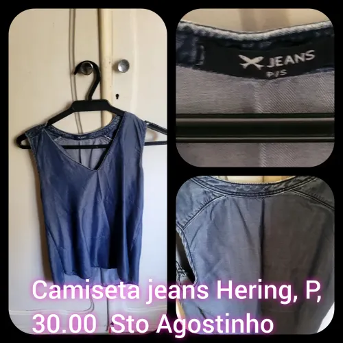 Blusas diversas vários tamanhos, como: hering