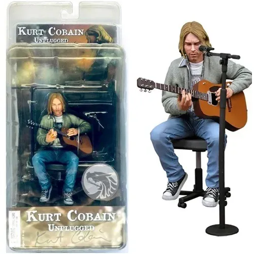 NECA Kurt Cobain MTV 1993 Unplugged Action Figure