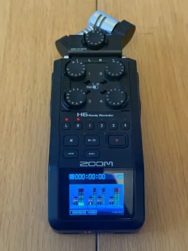VENDO GRAVADOR DE AUDIO ZOOM H6