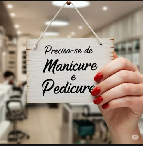 Procurando manicure para se juntar à nossa equipe!
