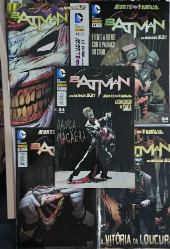 5 Hqs Batman: Morte da família