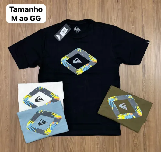 Camiseta Quiksilver - Várias Cores e Tamanhos