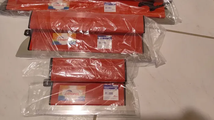 kit de 3 desempenadeiras Berox (25 + 40 + 60 cm)