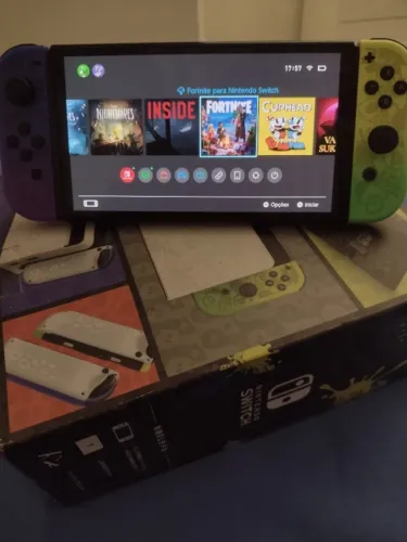 Nintendo Switch OLED edição Splatoon 3