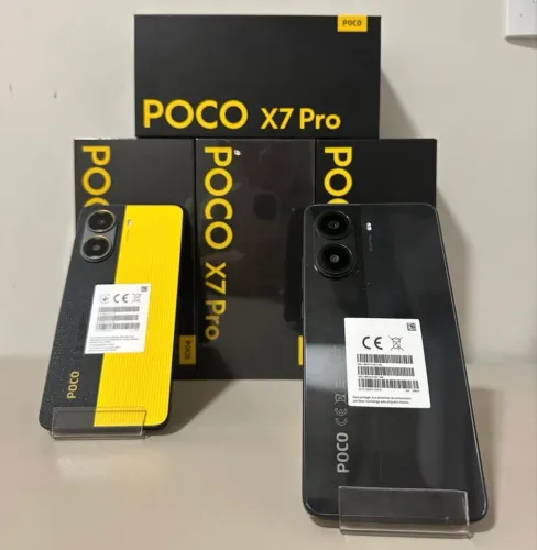Poco X7 Pro 512GB 12GB RAM AMARELO PRETO LACRADO
